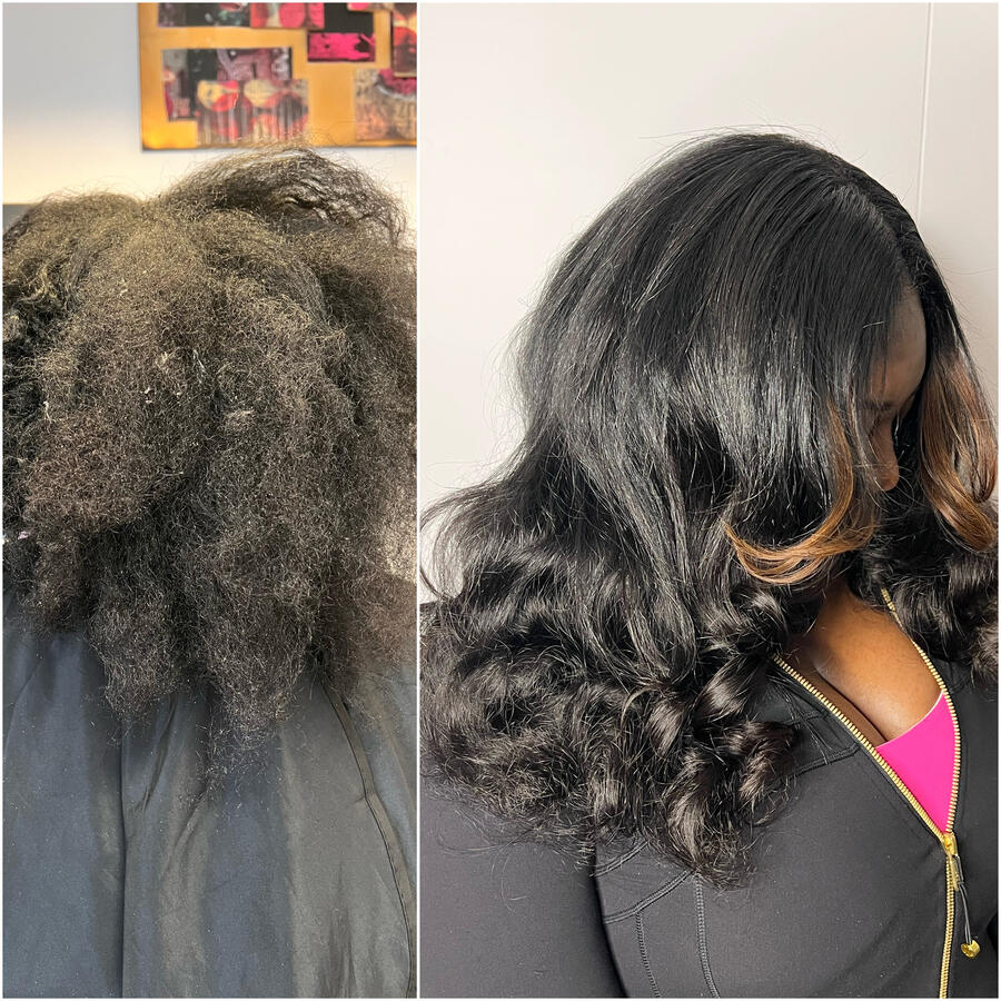 18" Ultrastrands & Ready Rows Hybrid 200g • Length & Fullness